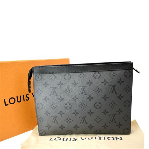 louis vuitton monogram eclipse pochette voyage mm|Products by Louis Vuitton: Pochette Voyage MM.